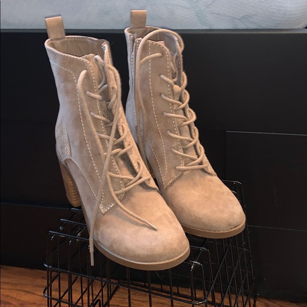 suede booties🥰